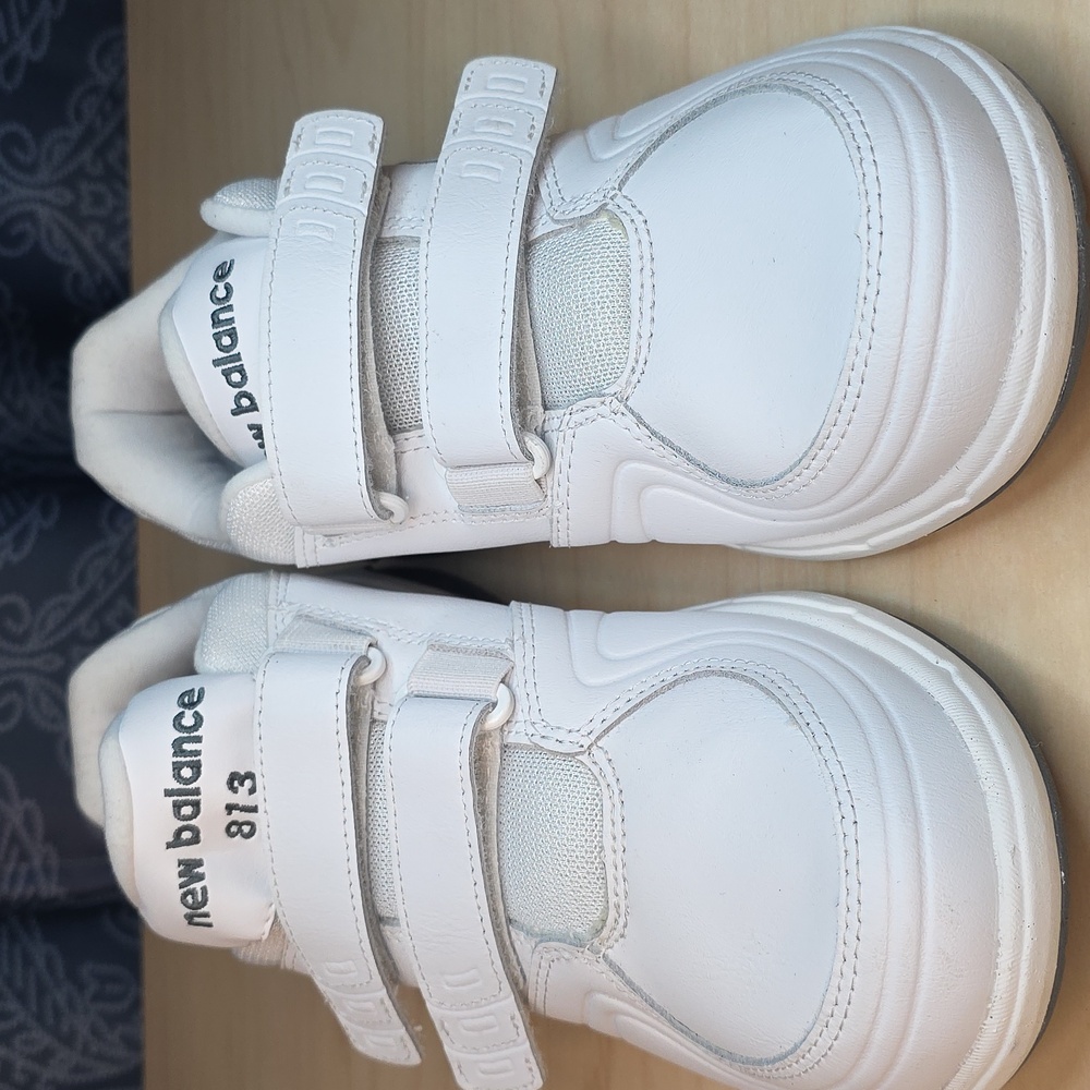 New Balance 813 Hook & Loop Walking Shoes White WW813HWT Women's 9.5